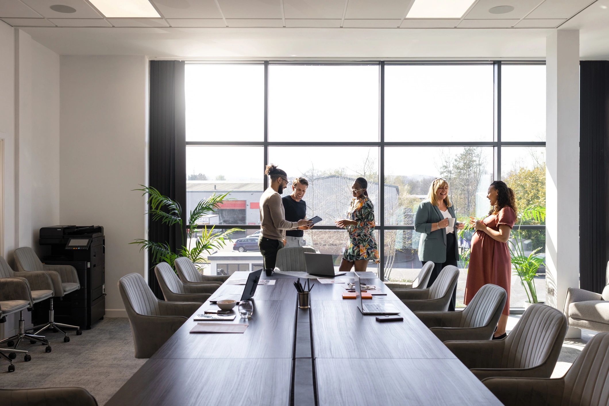 Sort Of Digital team meeting in a modern office
